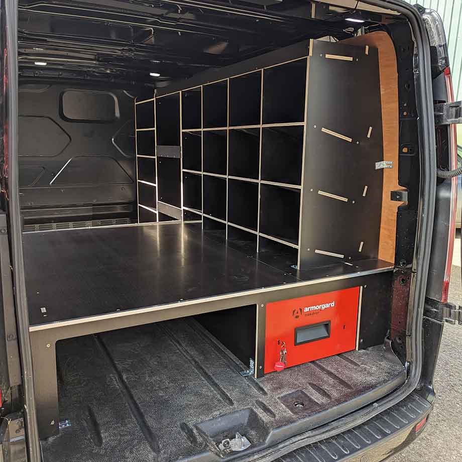 Van Racking for Carpenters Yoke Vans