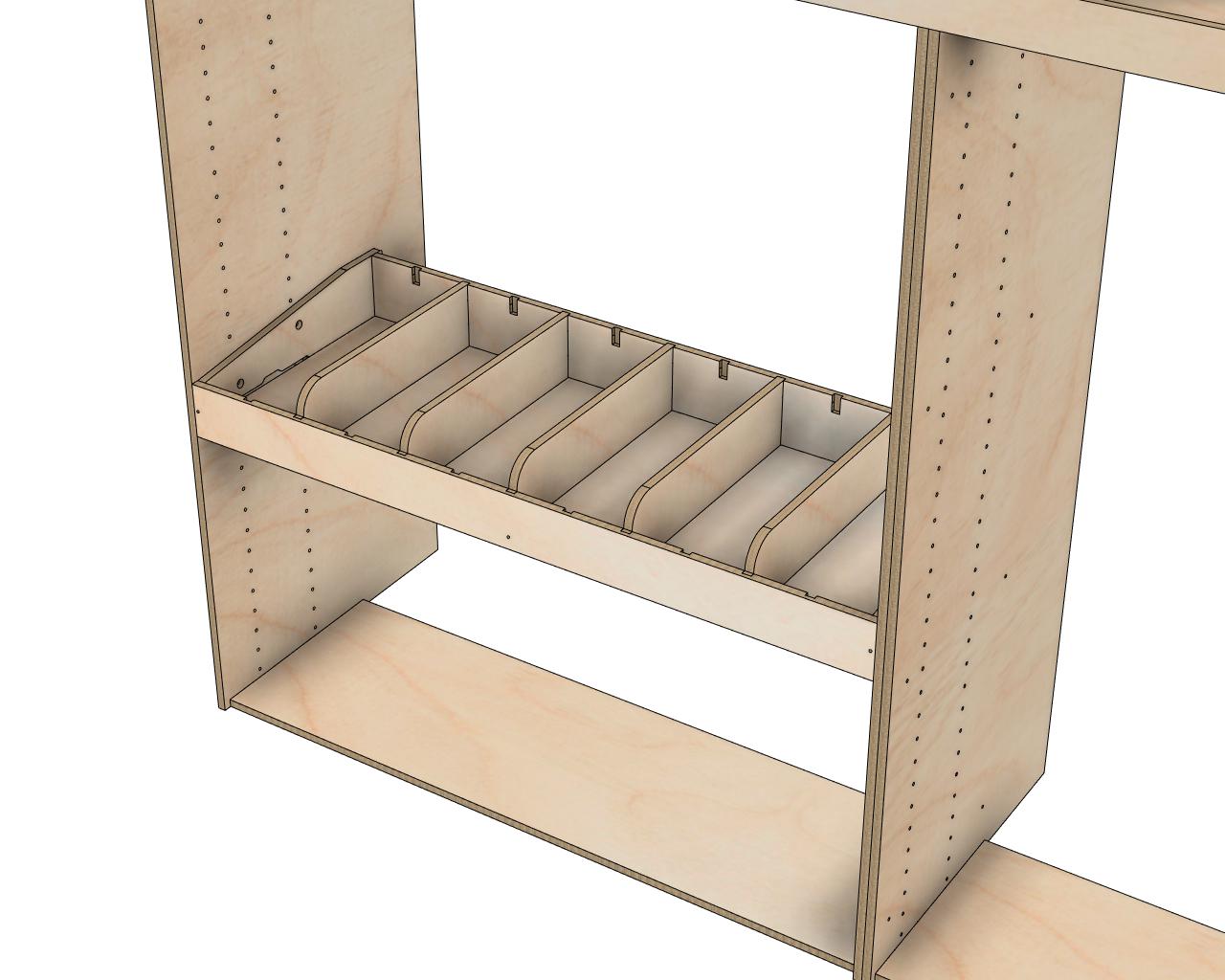 960W | Organiser Module - Yoke Vans