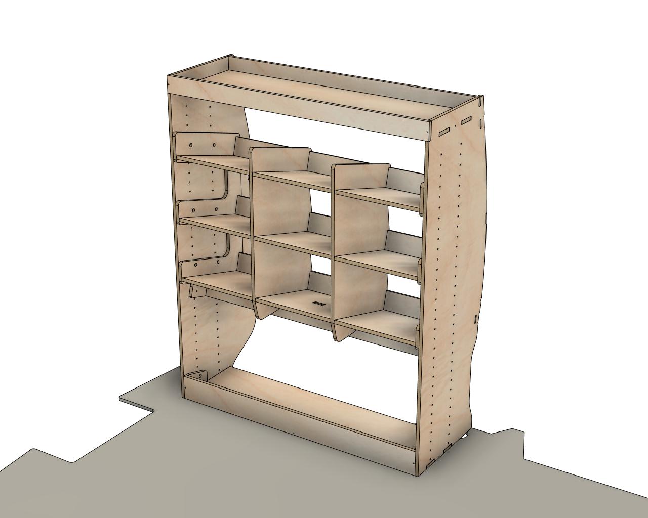 Euro Crate Rack - Yoke Vans