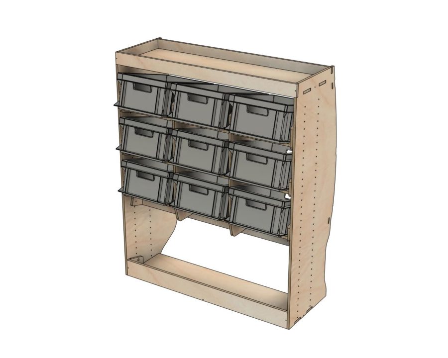 Euro Crate Rack - Yoke Vans