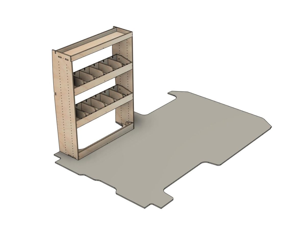 Organiser Rack - Yoke Vans