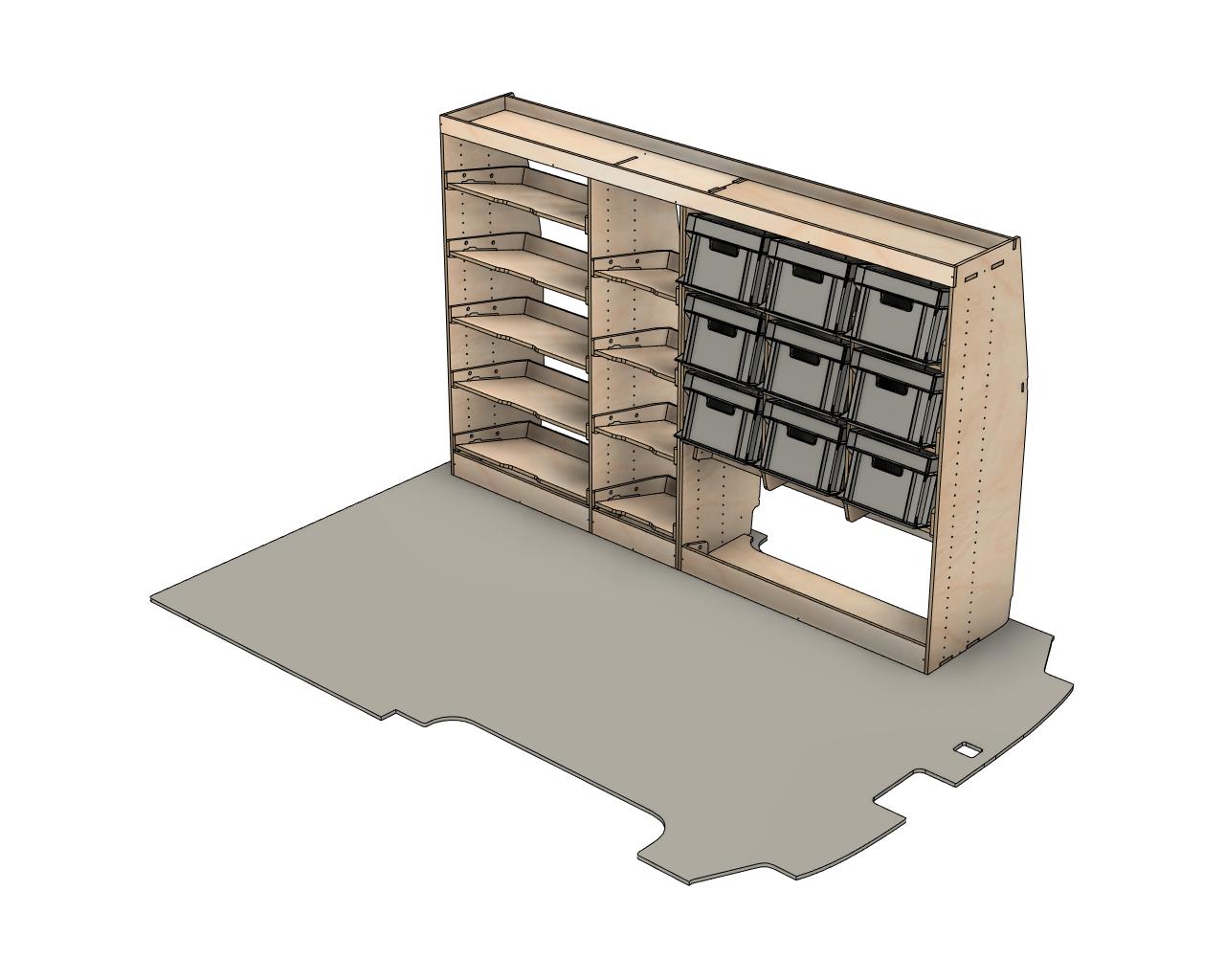 Van Racking for Plumbers Yoke Vans