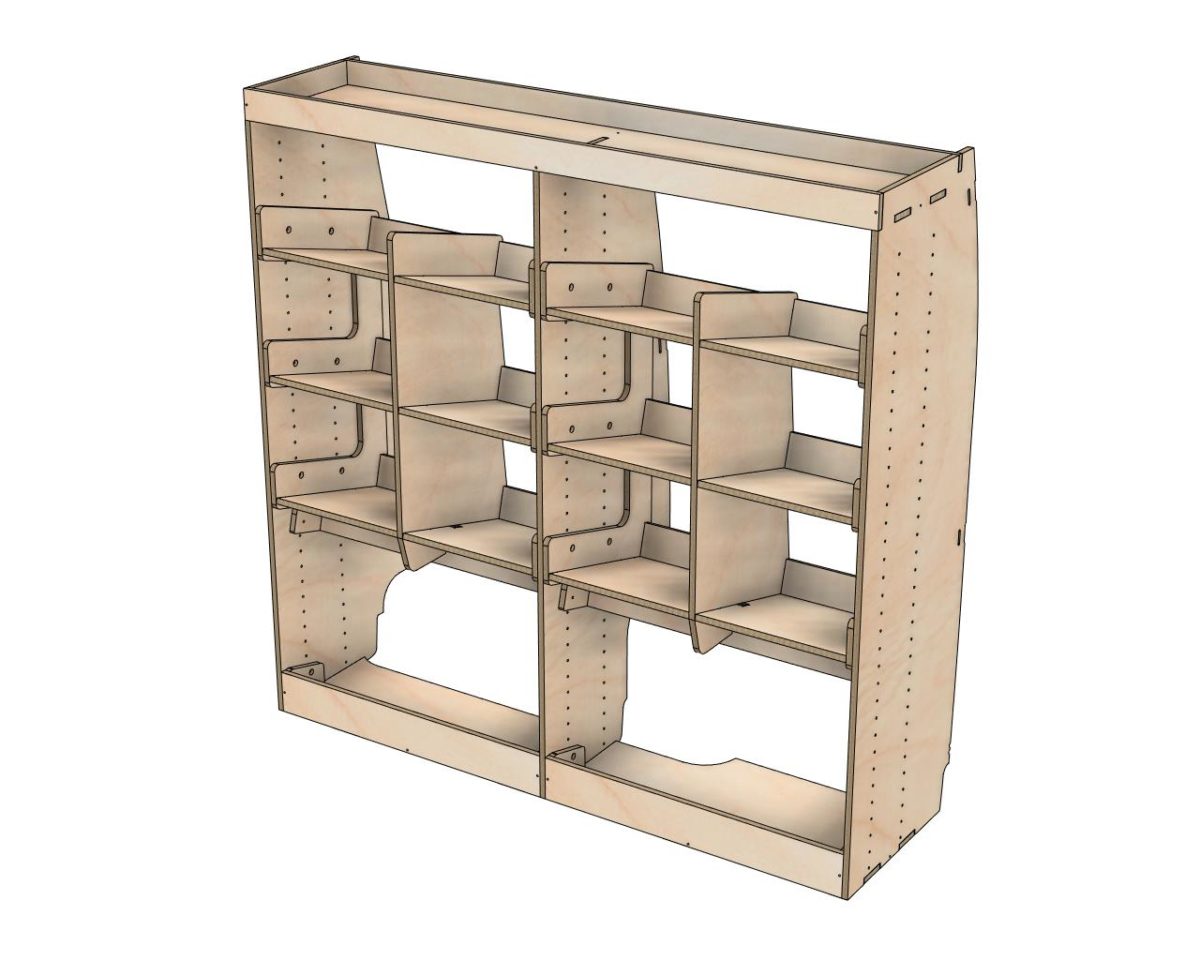 Euro Crate Rack - Yoke Vans