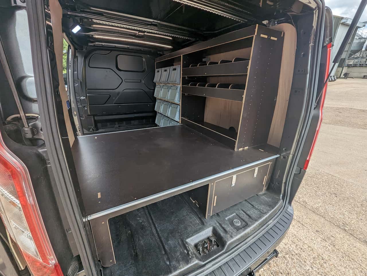 Van Racking for Electricians Yoke Vans