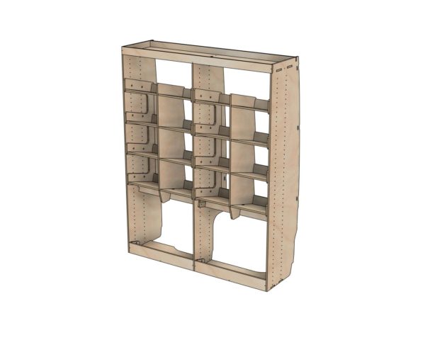 Euro Card Rack System Euro Crate Rack - Yoke Vans