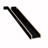 Angled black ramp with beige framing and visible screws, branded along the side.